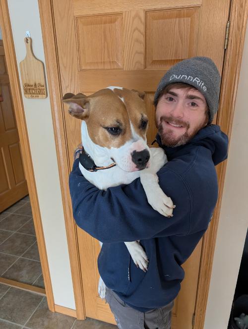 Dylan and Dunn Rite Mascot Stella