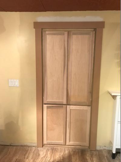 Hidden Door Way Cabinet